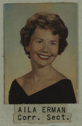 Beta Eta Chapter Composite Detail, Aila Erman, 1961-1962