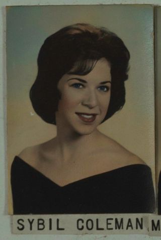 Beta Eta Chapter Composite Detail, Sybil Coleman, 1961-1962