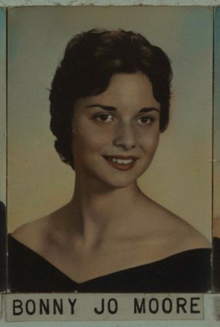 Beta Eta Chapter Composite Detail, Bonny Jo Moore, 1961-1962