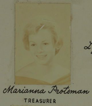 Beta Eta Chapter Composite Detail, Marianna Protsman, 1962-1963