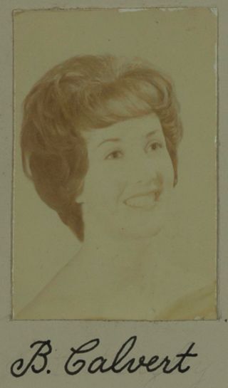 Beta Eta Chapter Composite Detail, B. Calvert, 1962-1963