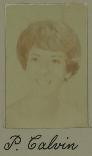 Beta Eta Chapter Composite Detail, P. Calvin, 1962-1963