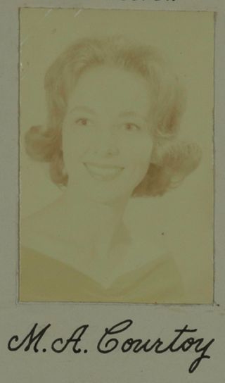 Beta Eta Chapter Composite Detail, M.A. Courtoy, 1962-1963