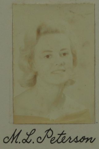 Beta Eta Chapter Composite Detail, M.L. Peterson, 1962-1963