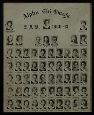 Beta Eta Chapter Composite Photograph, 1960-1961