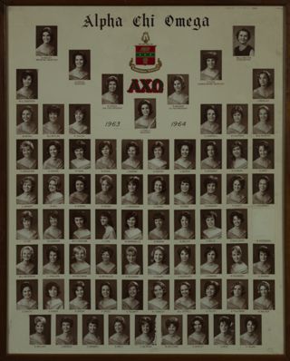 Beta Eta Chapter Composite Photograph, 1963-1964