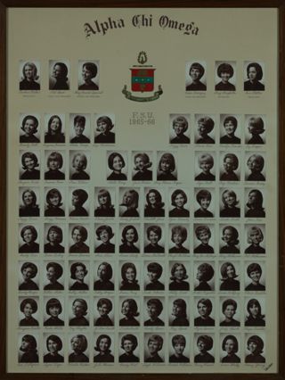 Beta Eta Chapter Composite Photograph, 1965-1966