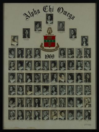 Beta Eta Chapter Composite Photograph, 1969