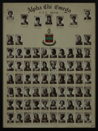 Beta Eta Chapter Composite Photograph, 1967-1968