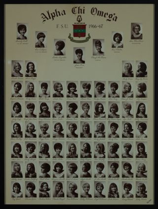 Beta Eta Chapter Composite Photograph, 1966-1967