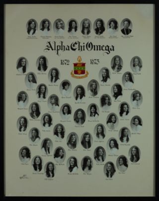 Beta Eta Chapter Composite Photograph, 1972-1973