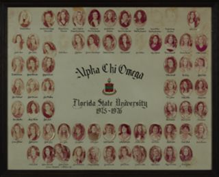 Beta Eta Chapter Composite Photograph, 1975-1976