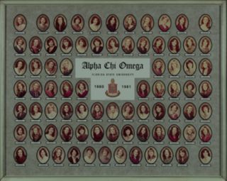 Beta Eta Chapter Composite Photograph, 1980-1981