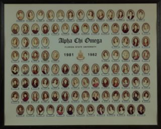 Beta Eta Chapter Composite Photograph, 1981-1982