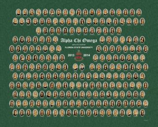 Beta Eta Chapter Composite Photograph, 2013-2014