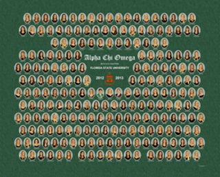 Beta Eta Chapter Composite Photograph, 2012-2013