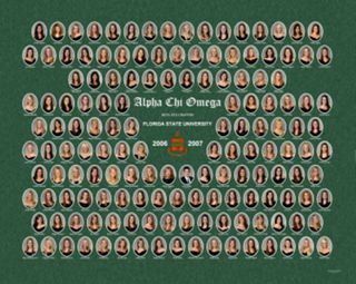 Beta Eta Chapter Composite Photograph, 2006-2007