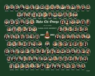 Beta Eta Chapter Composite Photograph, 2001-2002