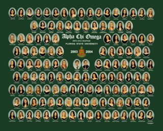 Beta Eta Chapter Composite Photograph, 2003-2004