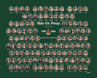 Beta Eta Chapter Composite Photograph, 1999-2000