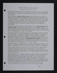 Report of National Altruistic Director, June 1960-June 1962