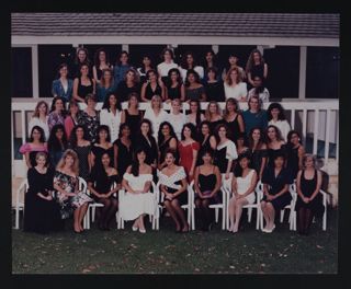Iota Nu Chapter at Installation Photograph, May 9, 1992