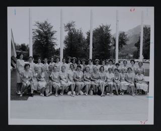 Mothers and Daughters at Convention Photograph, July 1, 1964