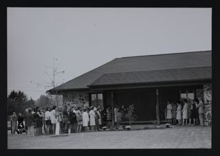 Dedication of Founders Road Headquarters Photograph, October 12, 1974