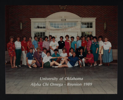 Psi Chapter Reunion Photograph, 1989