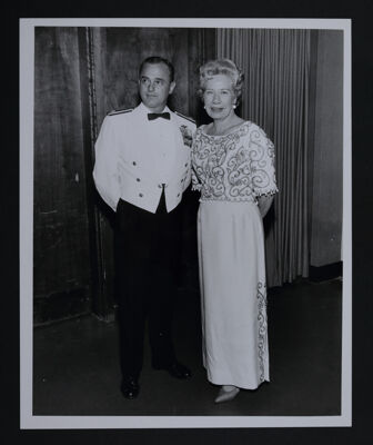 Jessie Payne and Major Keenan at Convention Opening Banquet Photograph, July 1, 1964