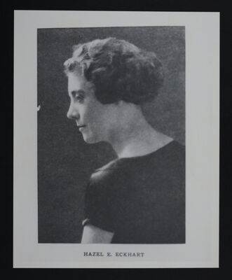 Hazel Eckhart Portrait Reproduction Photograph
