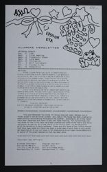 Epsilon Eta Alumnae Newsletter, c. August 1991