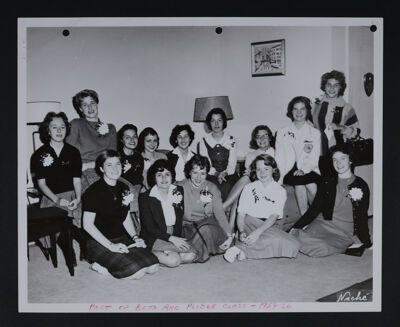 Beta Rho New Members Photograph, 1959-60