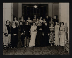 Alpha Delta Chapter Members at Costume Party During Convention Photograph, June 1935