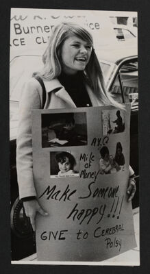 Joan Albert with Cerebral Palsy Poster Photograph, c. 1970