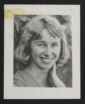 Georgie Geyer Portrait Photograph, c. 1968