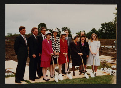 Castle Creek Parkway Headquarters Groundbreaking Ceremony Photograph, c. 1992
