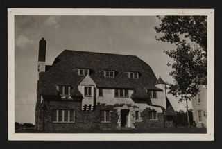 Alpha Pi Chapter House Postcard