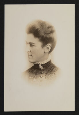 Estelle Leonard Portrait Photograph, c. 1886
