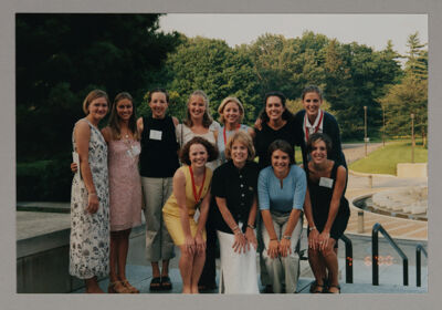 2000-01 Collegiate Leadership Consultants and National President Photograph, July 6, 2000