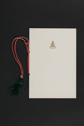 Beta Tau Chapter Installation Program, December 13-14, 1941