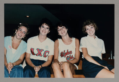 Collegians at Training Leadership Seminar Photograph, July 1986