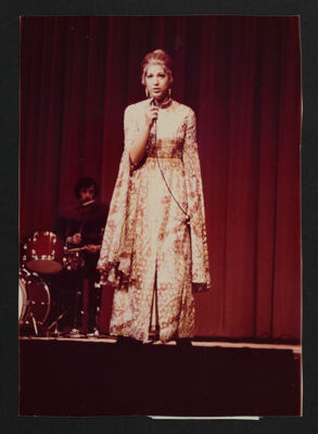 Carla Oleck Singing Photograph, c. 1976