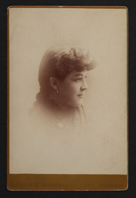 Bertha Deniston Cunningham Portrait Cabinet Card