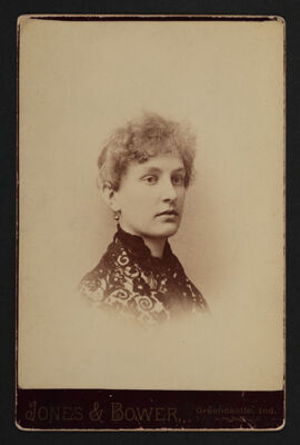 Nellie Gamble Childe Portrait Cabinet Card, c. 1886