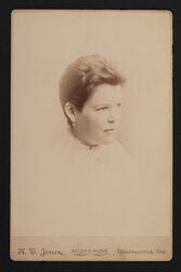 Olive Burnett Clark Portrait Cabinet Card