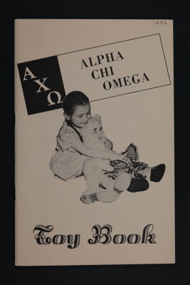 Alpha Chi Omega Toy Book, 1952