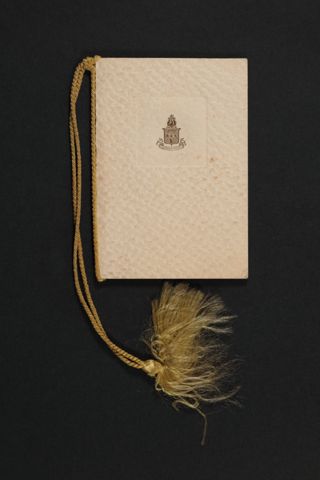 Gamma Chapter Initiation Banquet Program, March 16, 1929