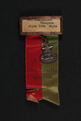 Pauline Thompson Golden Jubilee Convention Name Tag, 1935