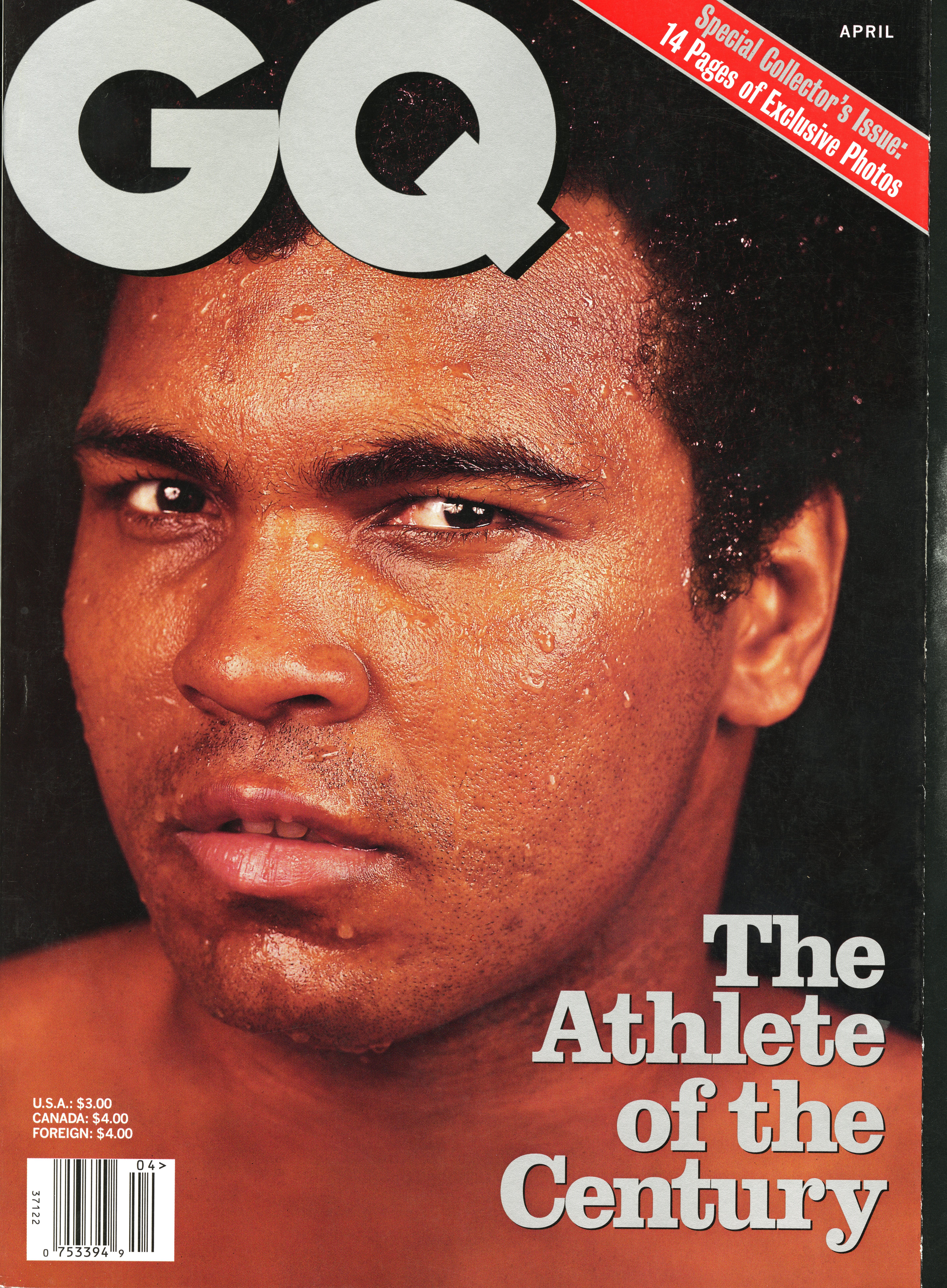 Muhammad Ali is "Athlete of the Century"